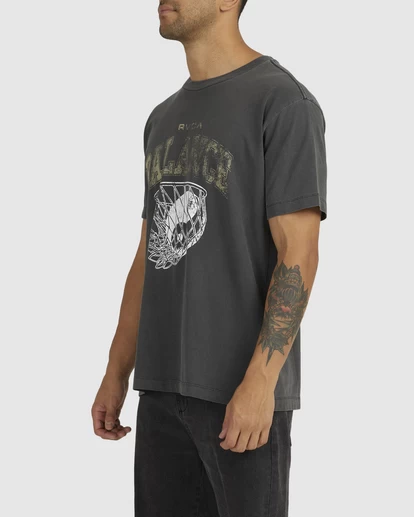 RVCA HOOPS T-SHIRT 3 RVCA HOOPS T-SHIRT - Image 3
