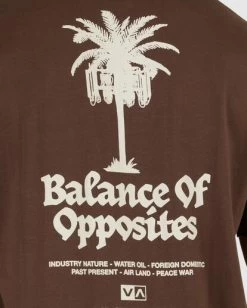 RVCA RADIO PALMS T-SHIRT -Rvca uvyzt00420 rvcaw cqv0 dtl1