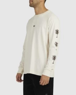 RVCA STREETS LONG SLEEVE T-SHIRT -Rvca uvyzt00421 rvcaw wbs0 sd3