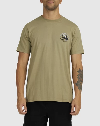 RVCA TIPSY TOUCAN T-SHIRT 1 RVCA TIPSY TOUCAN T-SHIRT