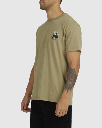 RVCA TIPSY TOUCAN T-SHIRT 2 RVCA TIPSY TOUCAN T-SHIRT - Image 2