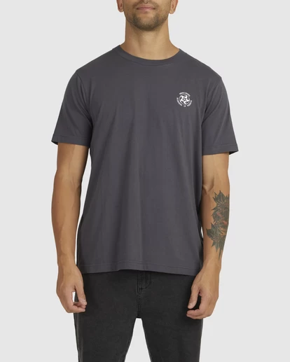 RVCA BOUNDARIES T-SHIRT 1 RVCA BOUNDARIES T-SHIRT