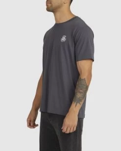RVCA BOUNDARIES T-SHIRT 6 RVCA BOUNDARIES T-SHIRT -Rvca uvyzt00427 rvcaw ksd0 sd3
