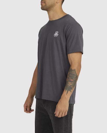 RVCA BOUNDARIES T-SHIRT 2 RVCA BOUNDARIES T-SHIRT - Image 2