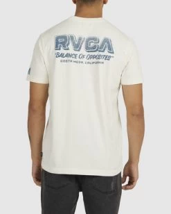 RVCA CORNERSHOP T-SHIRT -Rvca uvyzt00432 rvcaw wza0 bck3