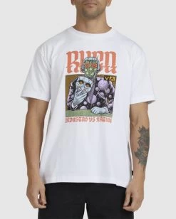 RVCA MANDEROID SHORT SLEEVE T-SHIRT