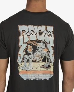 RVCA RESORT TECHNICA SHORT SLEEVE T-SHIRT -Rvca uvyzt00463 rvcaw ptk dtl1