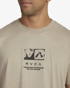 RVCA DESERT FLOWER SHORT SLEEVE T-SHIRT -Rvca uvyzt00629 rvcaw msh dtl1