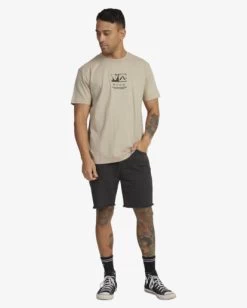RVCA DESERT FLOWER SHORT SLEEVE T-SHIRT -Rvca uvyzt00629 rvcaw msh frt9