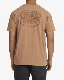 RVCA CROP CIRCLES SHORT SLEEVE T-SHIRT -Rvca uvyzt00630 rvcaw cpe0 bck3
