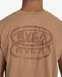 RVCA CROP CIRCLES SHORT SLEEVE T-SHIRT -Rvca uvyzt00630 rvcaw cpe0 dtl1