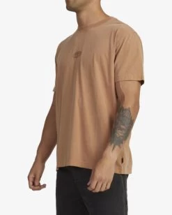 RVCA CROP CIRCLES SHORT SLEEVE T-SHIRT -Rvca uvyzt00630 rvcaw cpe0 sd3