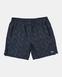 RVCA YOGGER IV ELASTIC SHORTS 17" -Rvca v2091ygr rvcaf kte8 frt1