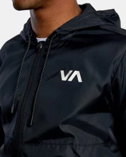 RVCA HEXSTOP IV JACKET -Rvca v701trhp rvcaw blk dtl1