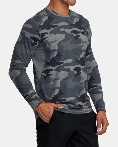 RVCA SPORT VENT LONG SLEEVE T-SHIRT 2 RVCA SPORT VENT LONG SLEEVE T-SHIRT - Image 2